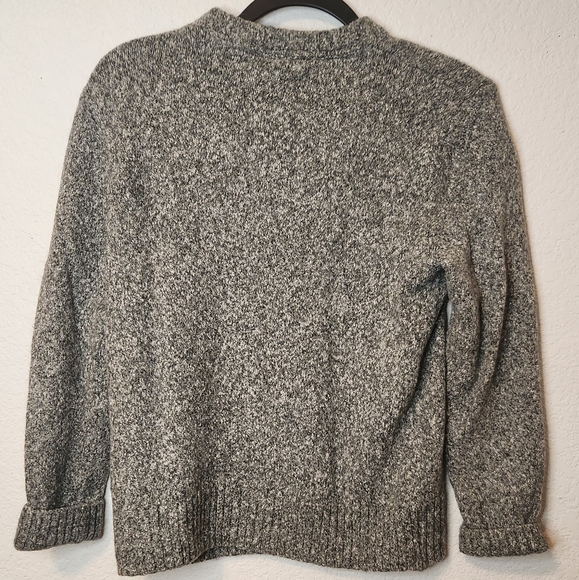 H&M Classic Gray Sweater, Wool Blend, Size M - Picture 2 of 4